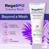 Rega-BPO Acne Control Creamy Wash, 100gm