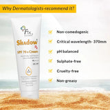 Fixderma Shadow SPF 70+ Cream, 75gm
