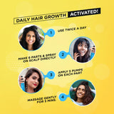 Well Grow Gold Hair Growth Serum, 60ml