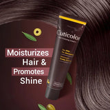 Cuticolor Hair Coloring Cream Dark Brown 3.0, 120gm