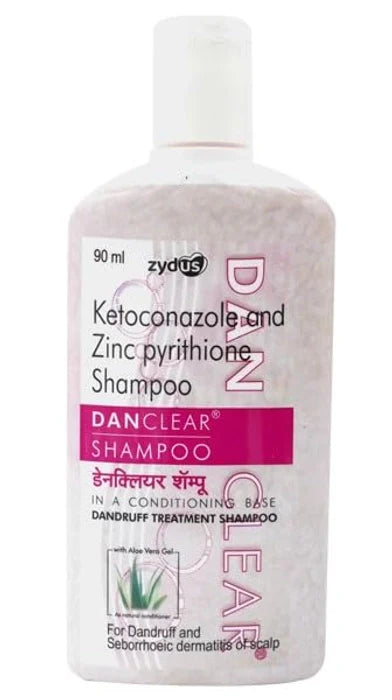 Danclear Shampoo bottle, 90ml