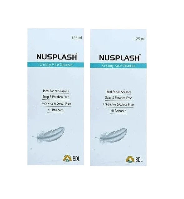 Nusplash Creamy Face Cleanser, 125ml