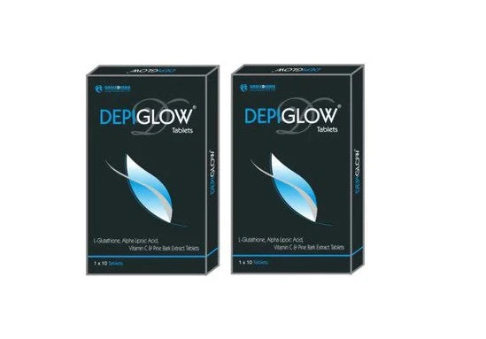 Depiglow Whitening Tablet, 10 Tab
