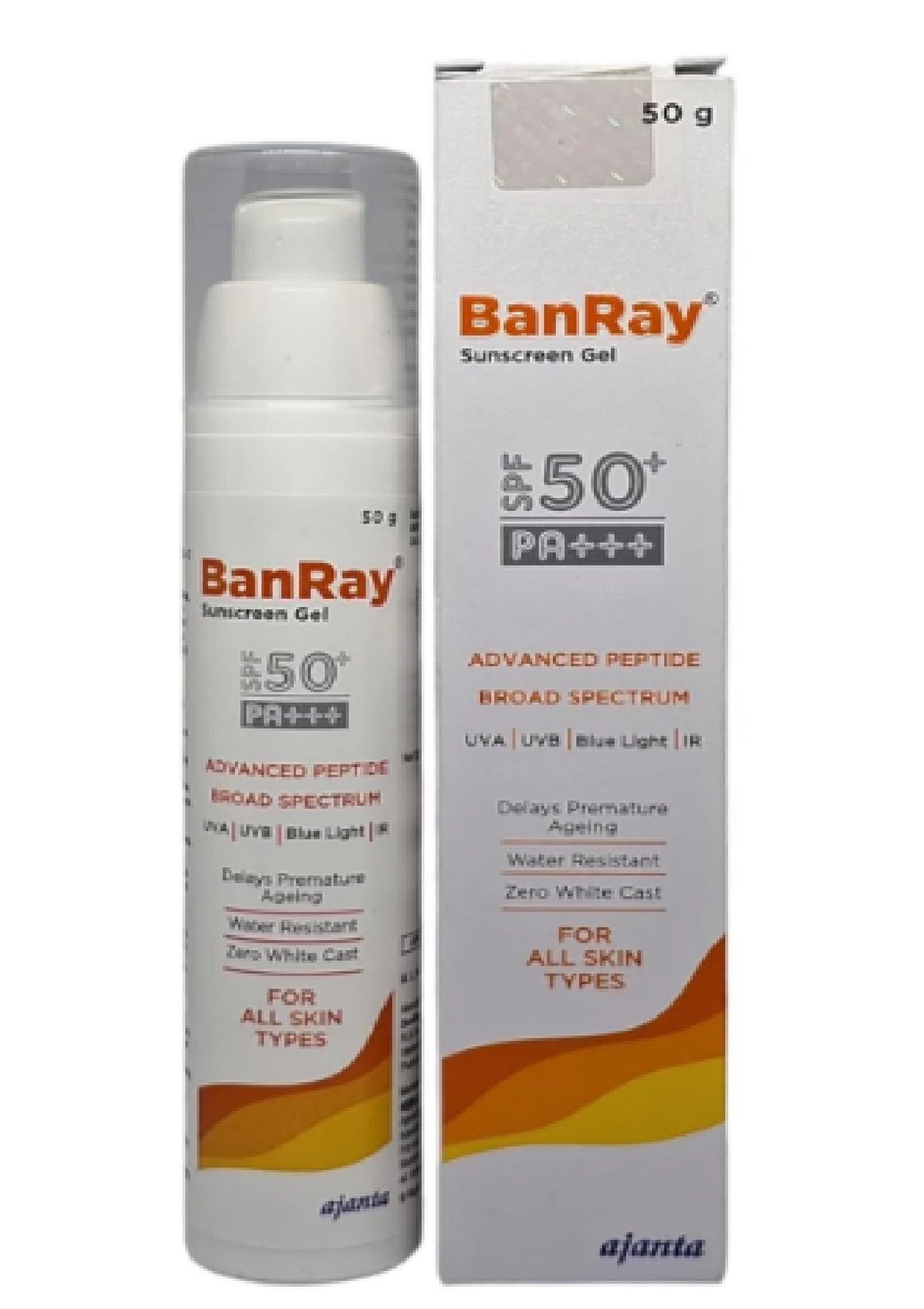 Banray Advanced Peptide Sunscreen Gel SPF 50+ PA+++