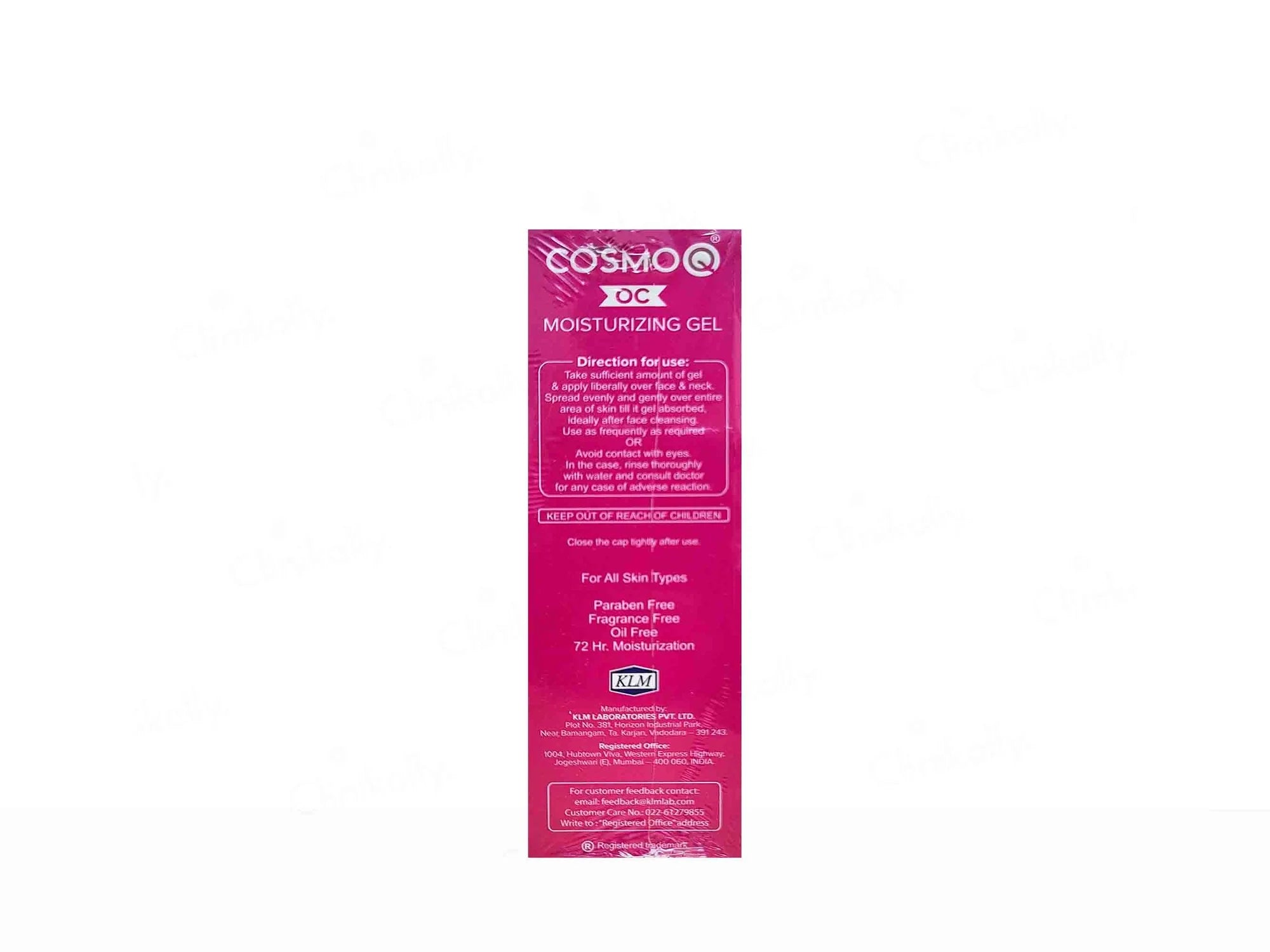 Cosmoq OC moisturizing gel, 60g
