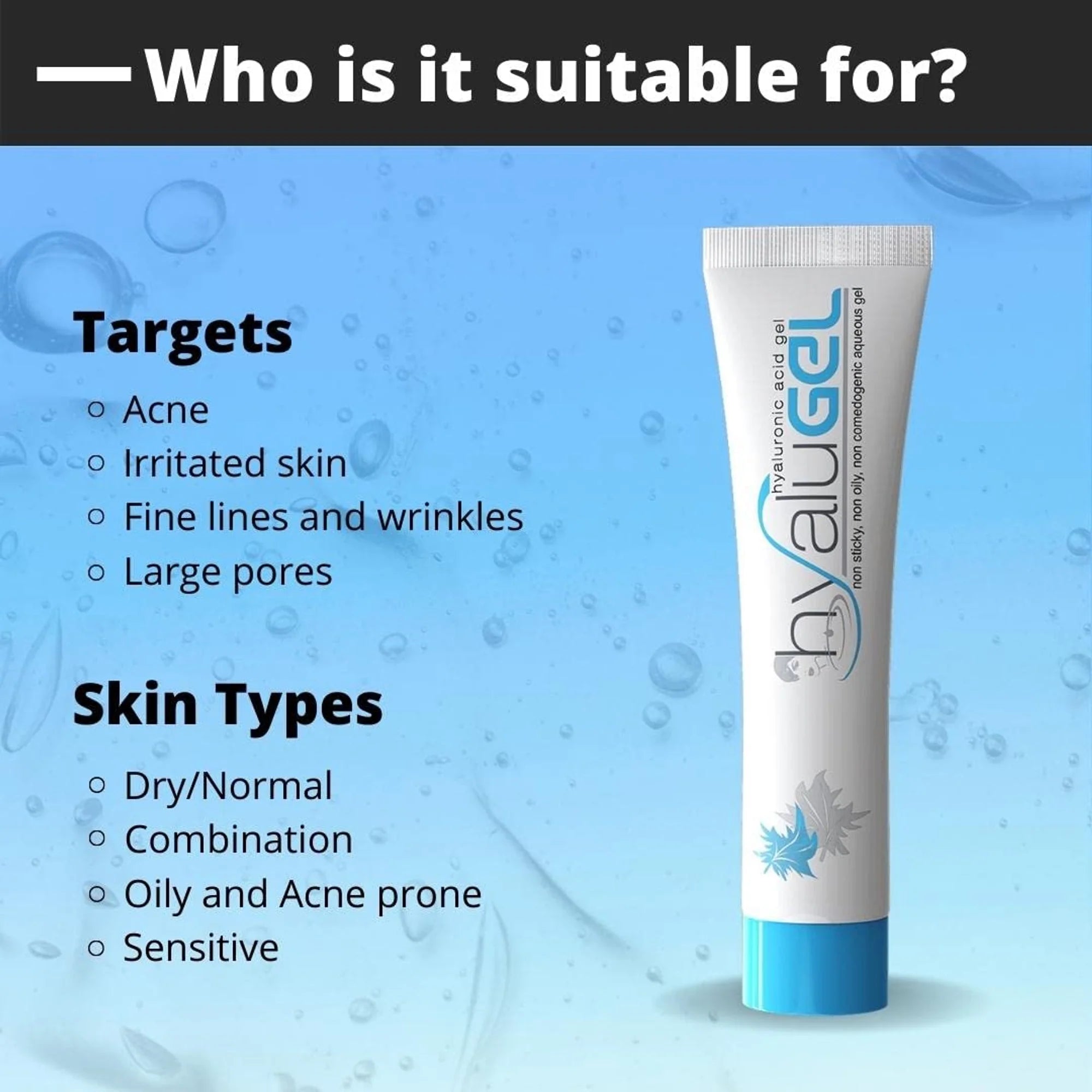 HyaluGel, Hyaluronic Acid Gel, 30 gm