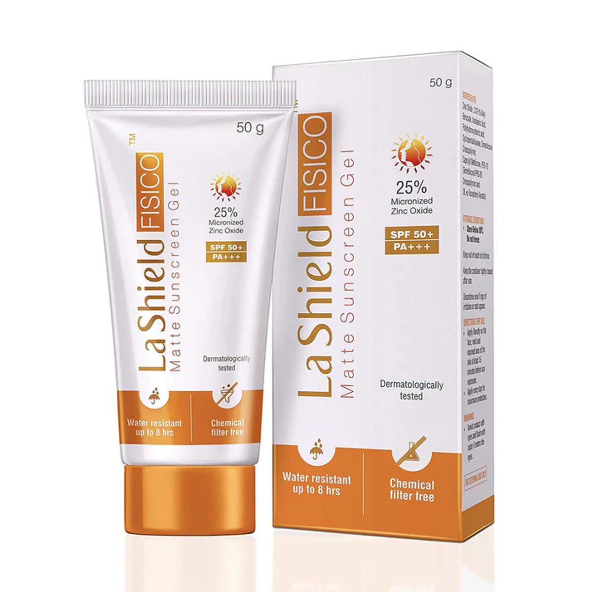 La Shield Fisico Matte SPF 50 Sunscreen Gel, 50gm