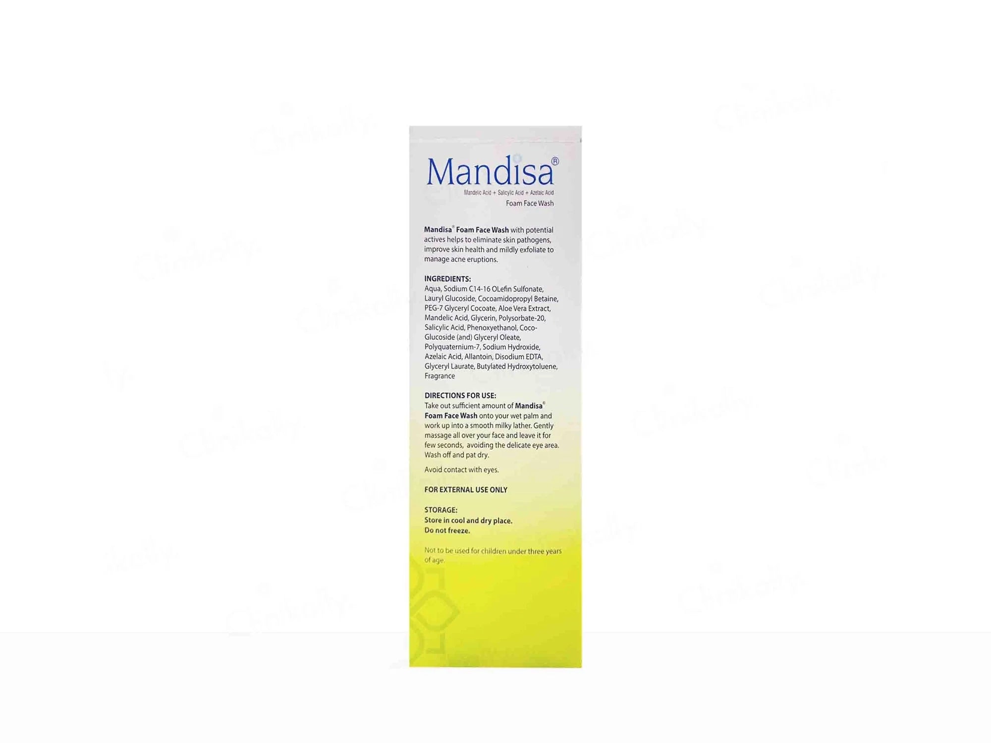 Mandisa Foam Face Wash, 100 ml
