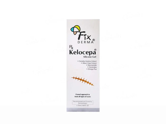 Fixderma Kelocepa Silicone Scar Gel, 25ml