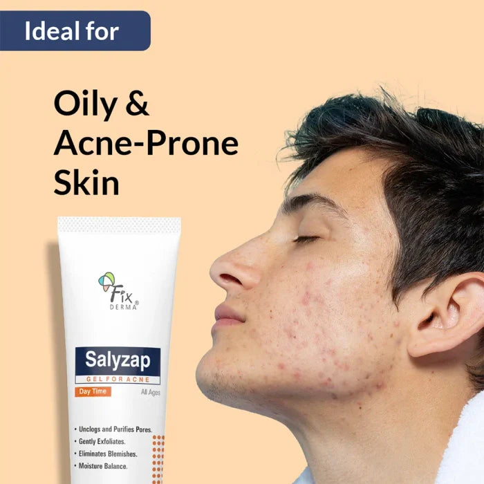 Fixderma Salyzap Gel For Acne Day Time, 20gm