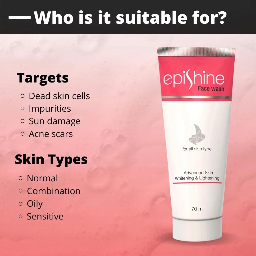 Epishine Face Wash 70 ml