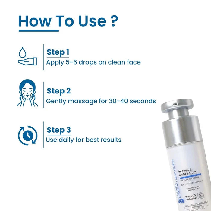 FCL Intensive Night Serum, 30ml