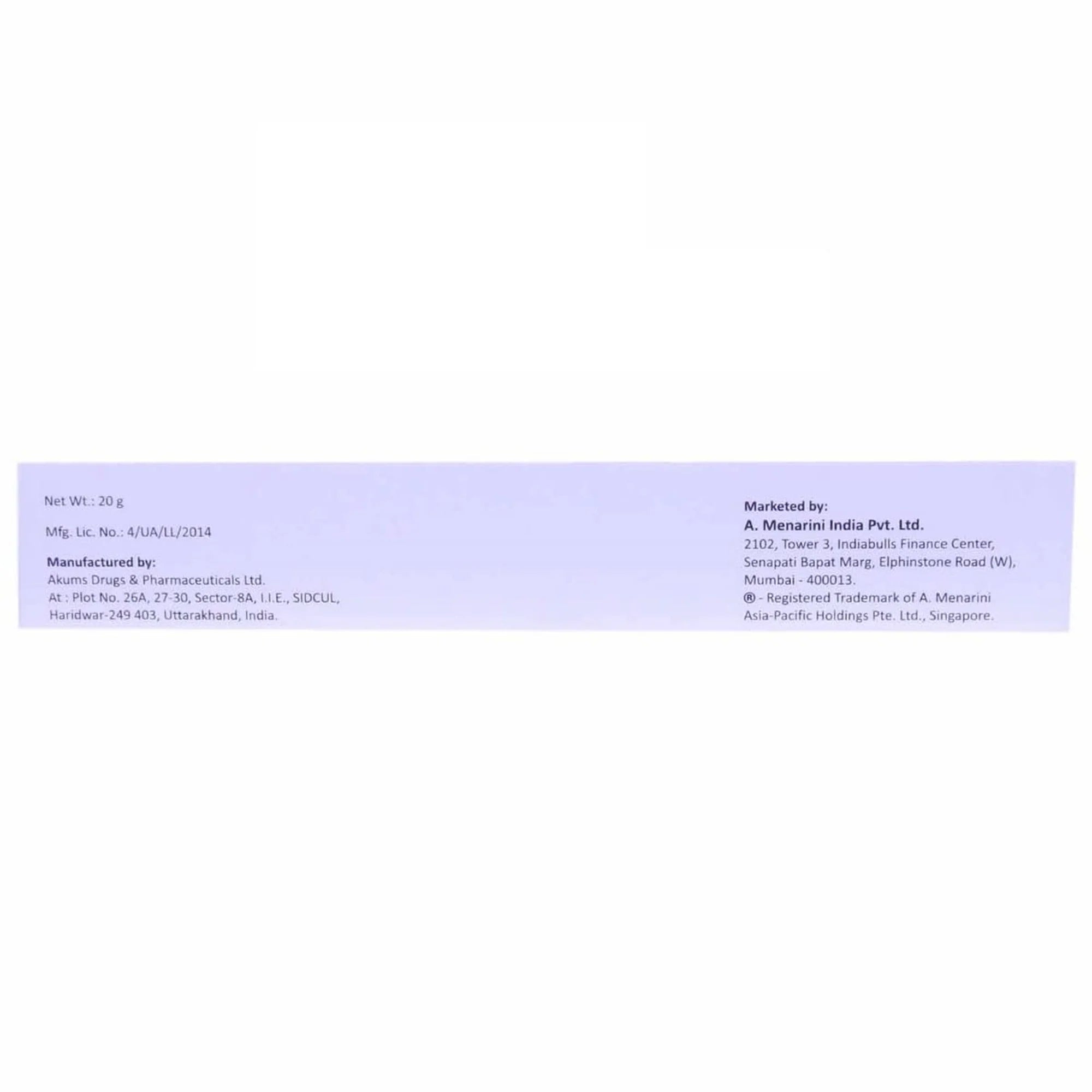 Hexilak Gel, 20gm