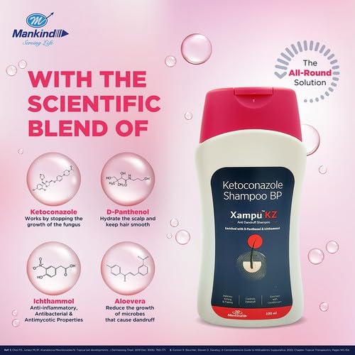 Xampu-KZ Anti-Dandruff Shampoo, 100 ml