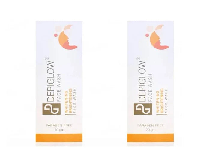 Depiglow Skin Whitening & Brightening Face Wash, 70gm