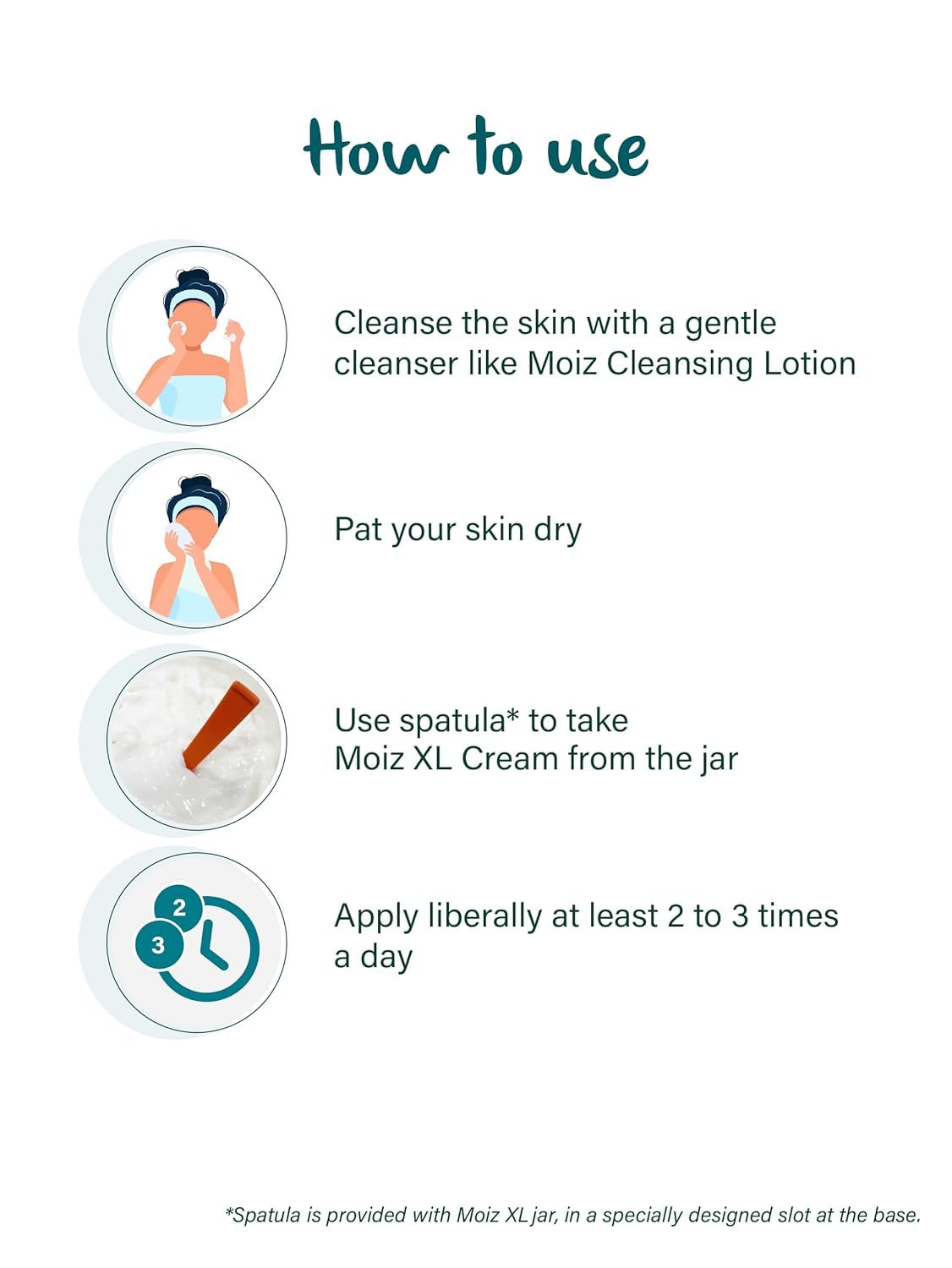 Moiz cleansing lotion