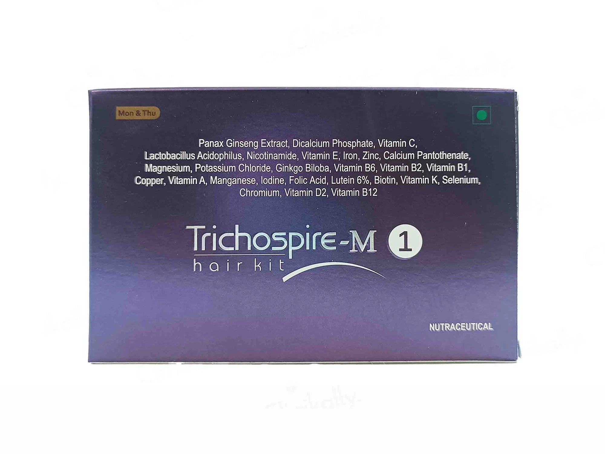 Trichospire -M Hair | Cyclical Therapy for Hair | Kit -1 box kit