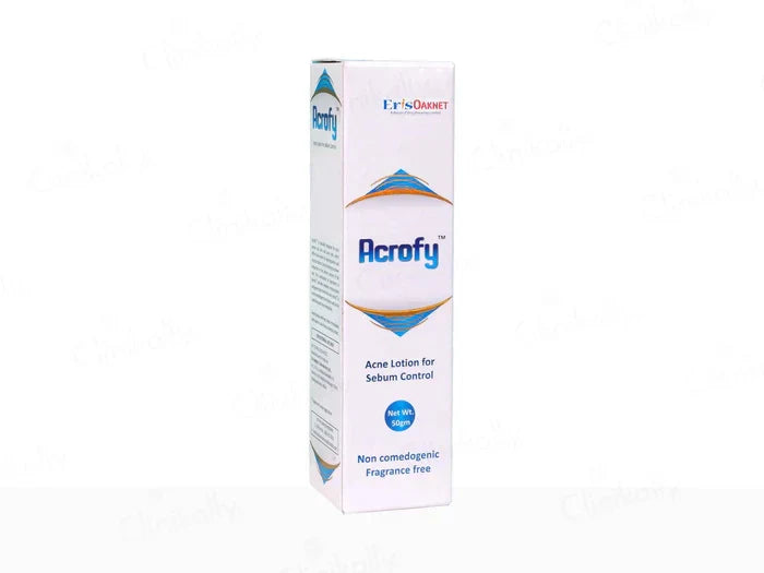 Acrofy Moisturizer for Acne-Prone Skin Sebum Control, 50gm