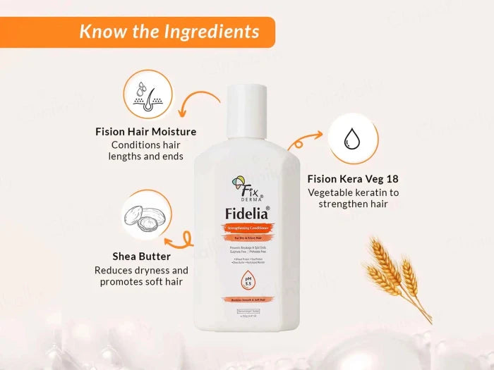 Fixderma Fidelia Strengthening Shampoo 250ml