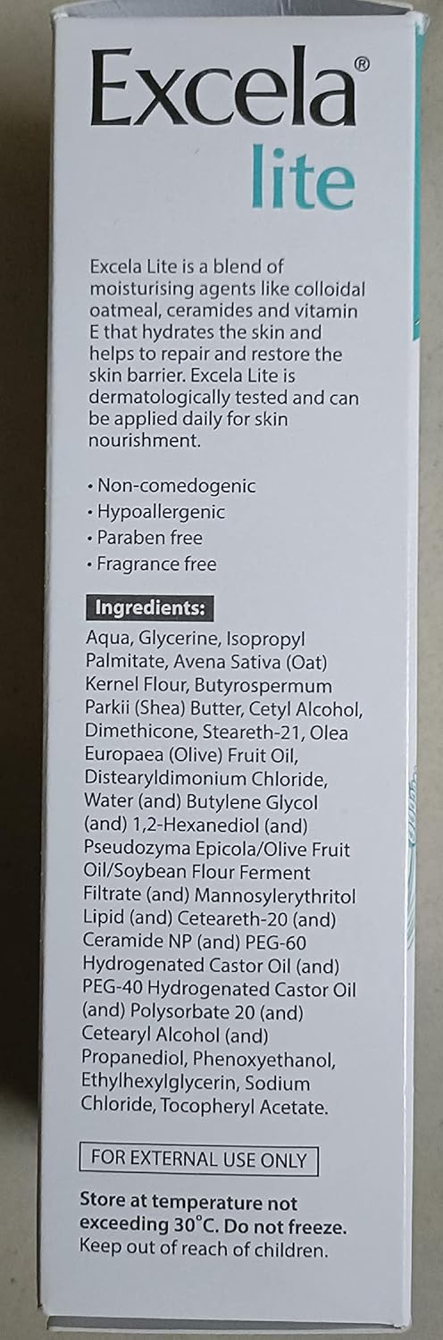 Excela Lite Daily Skin Nourishing Moisturizer, 100ml