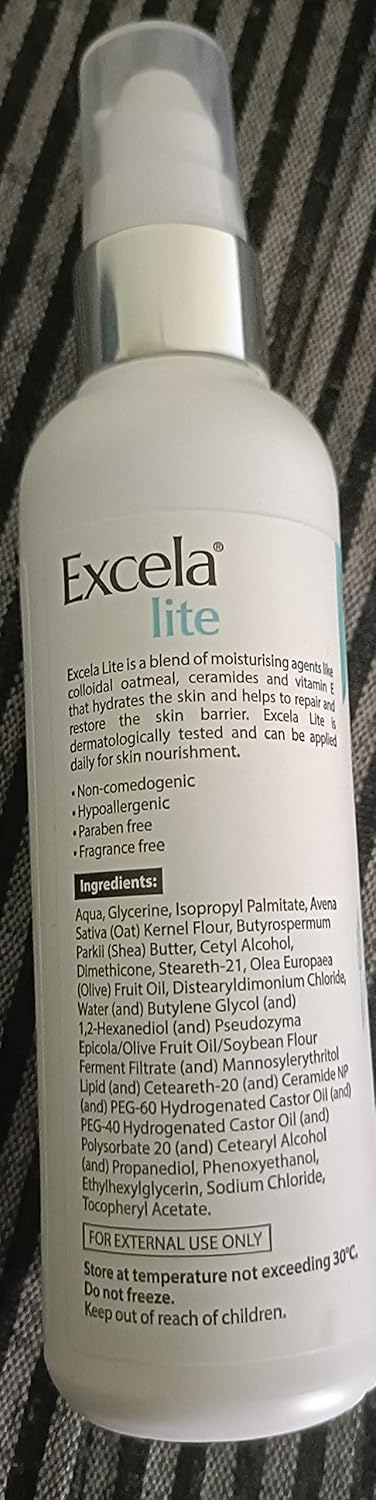 Excela Lite Daily Skin Nourishing Moisturizer, 100ml