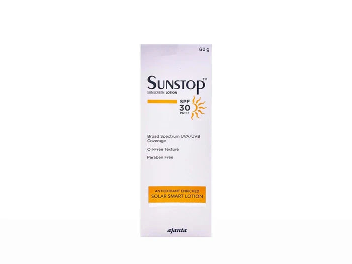 Sunstop Sunscreen Lotion SPF 30, 60gm