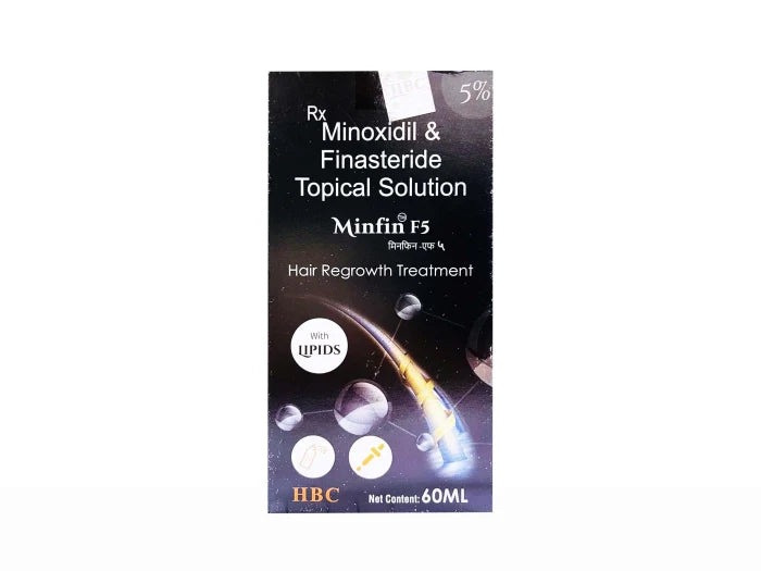 Minfin F5% Topical Solution, 60ml