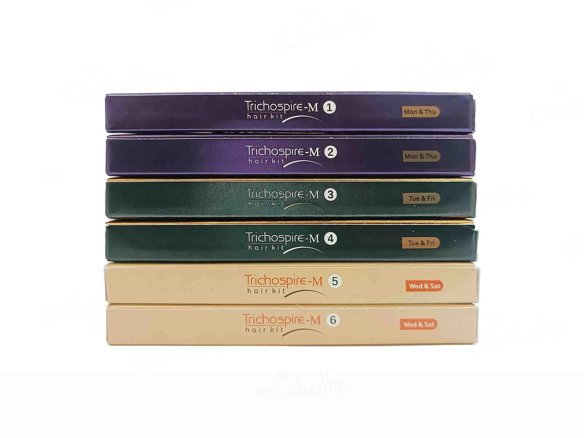 Trichospire -M Hair | Cyclical Therapy for Hair | Kit -1 box kit