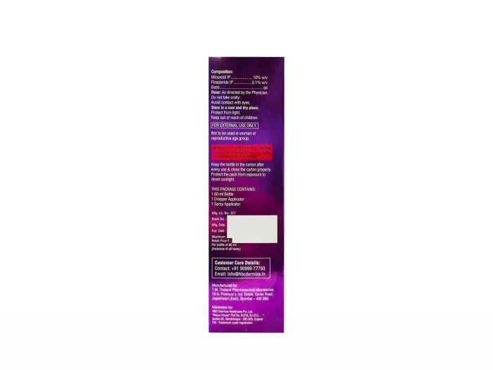 Minfin F10% Hair growth solution, 60ml