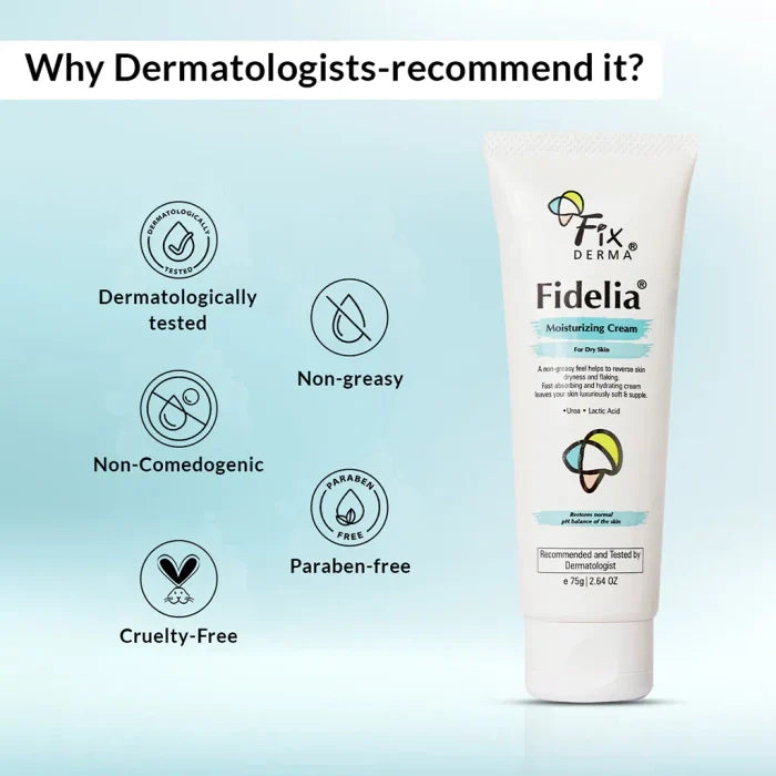 Fixderma Fidelia Moisturizing Cream, 75gm
