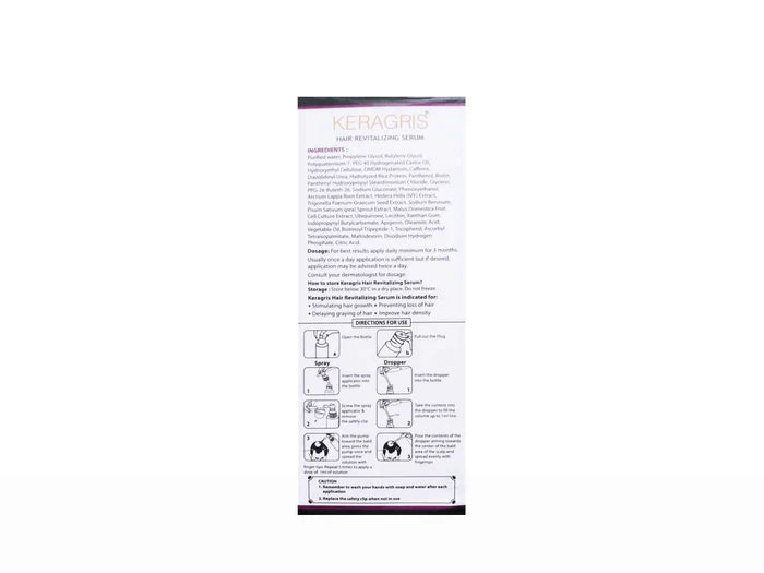 Keragris Hair Revitalizing Serum, 60ml