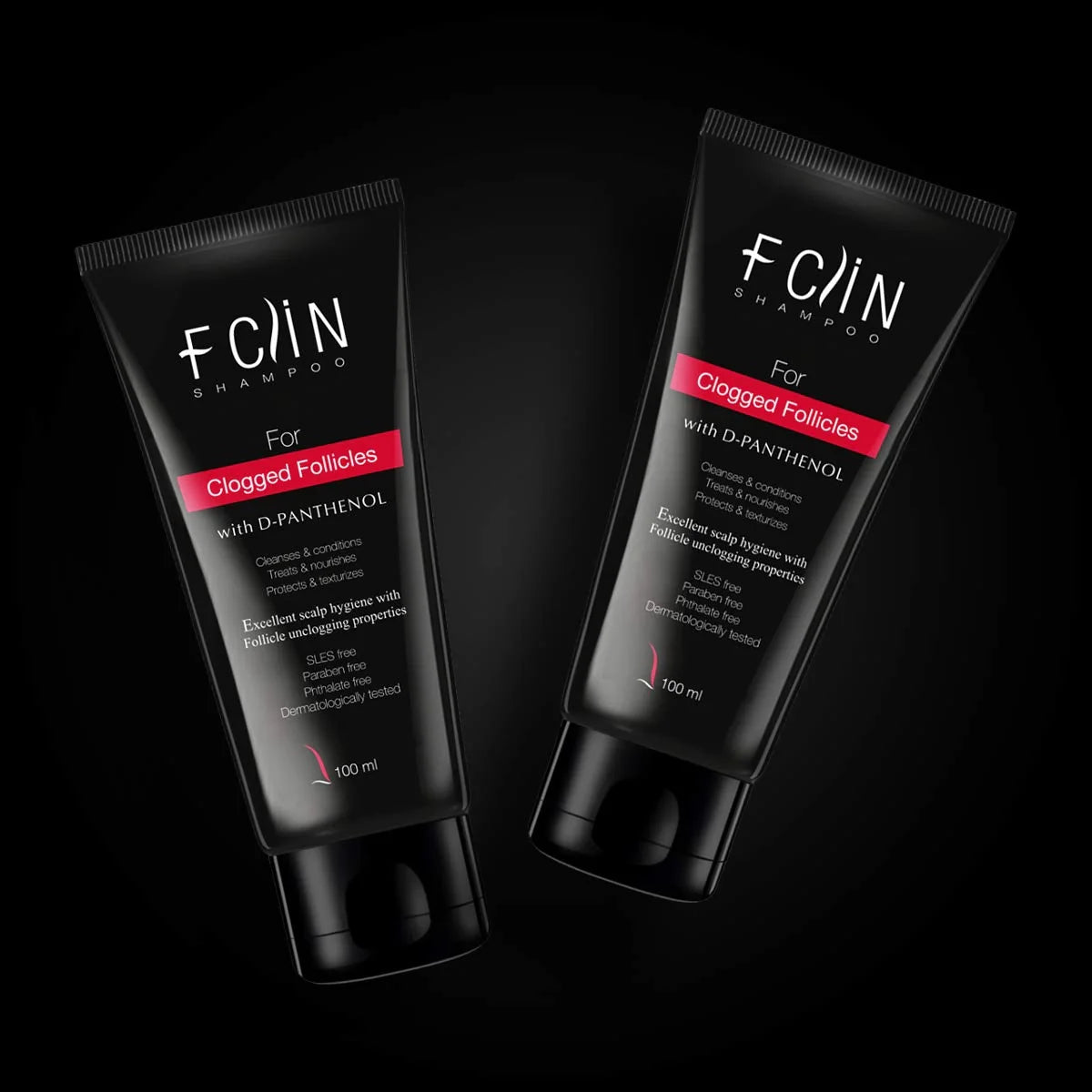 Fclin Shampoo – SLS & SLES, Paraben Free, 100 ml