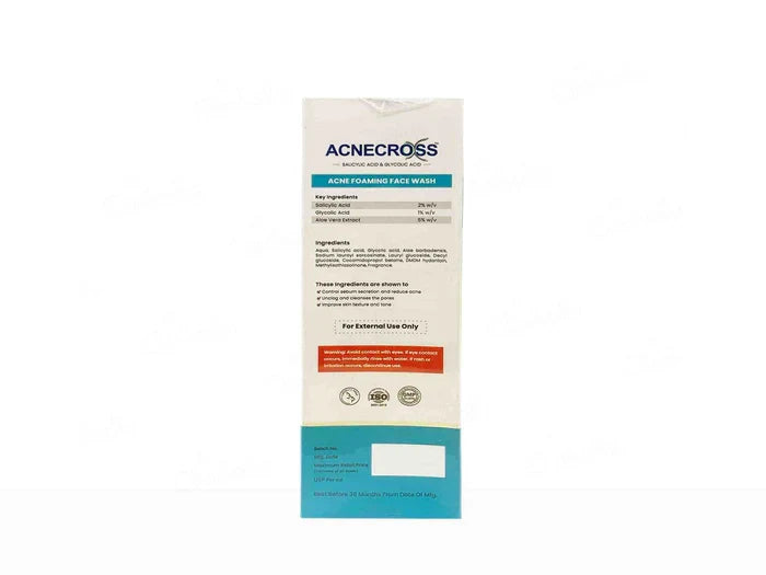 Acnecross Anti Acne Foaming Facewash, 100ml