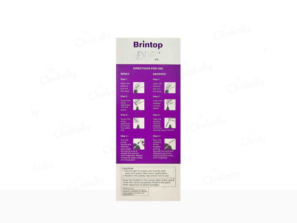 Brintop Diva 2% Topical Solution
