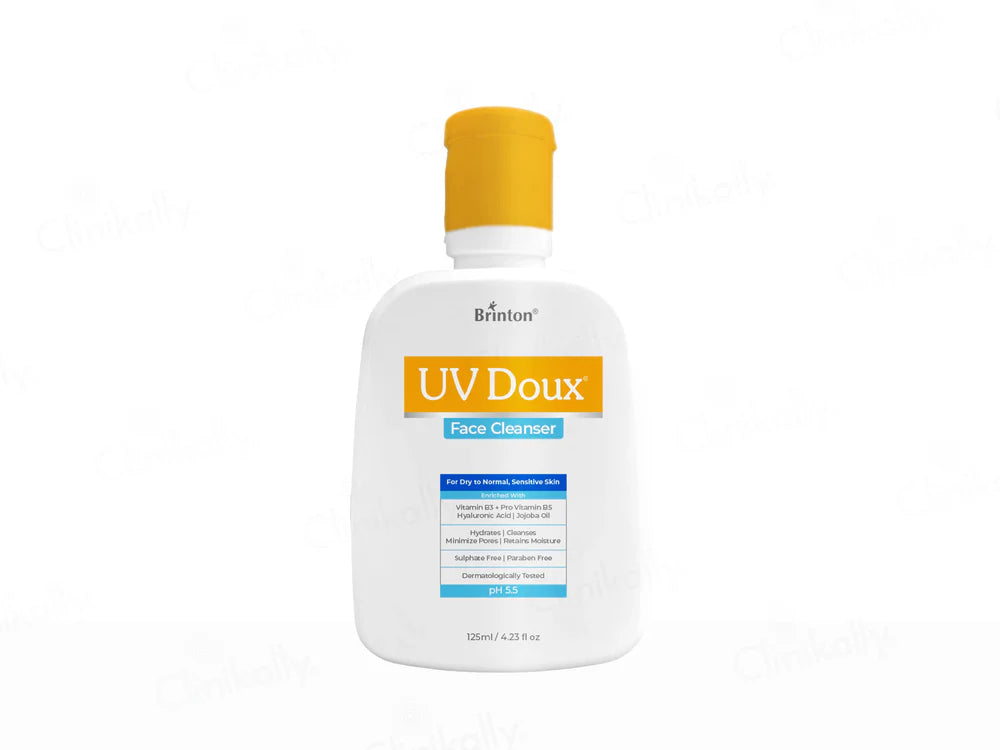 UV Doux Face Cleanser For Dry To Normal, Sensitive Skin