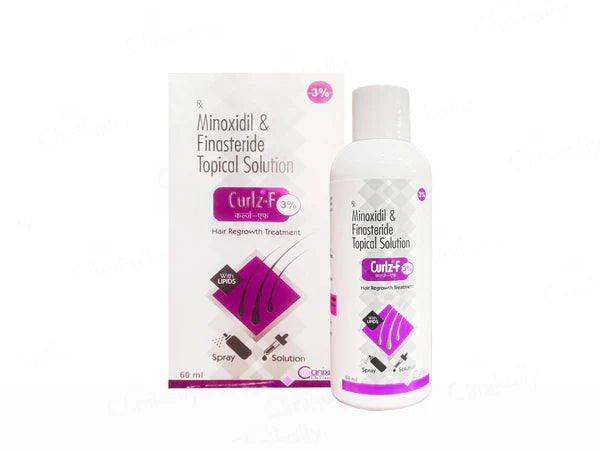 "Curlz-F 3% Topical Solution "