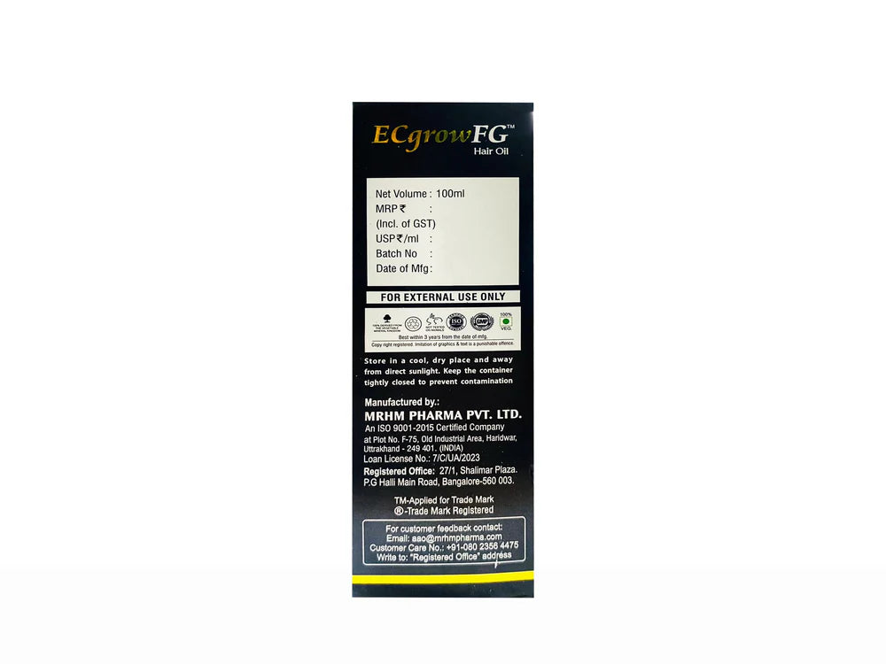 Ecgrow FG Hair Oil