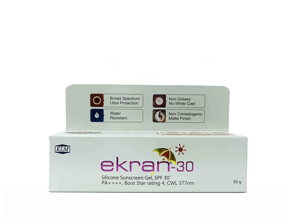 Ekran-30 Silicone Sunscreen Gel SPF 30+ PA++++