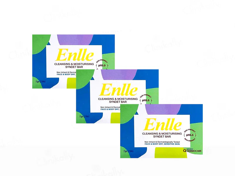 Enlle Cleansing & Moisturising Syndet Bar