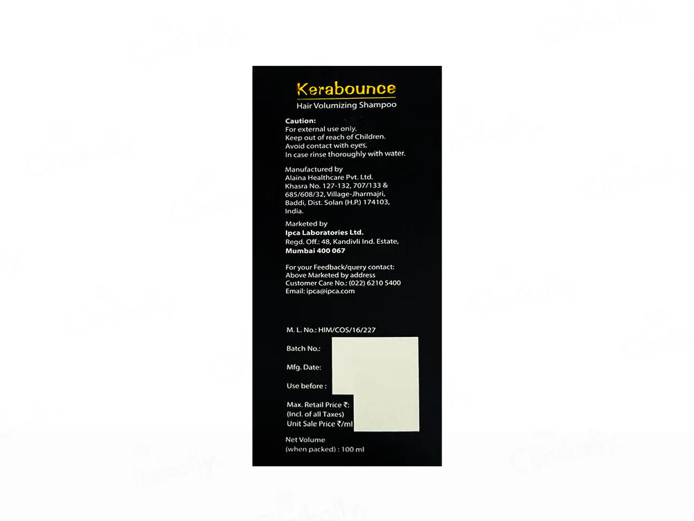 IPCA Kerabounce Hair Volumizing Shampoo