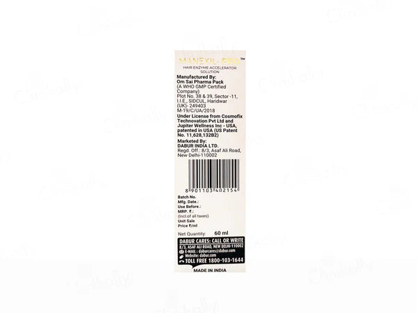 Manexil Pro Hair Enzyme Accelerator Solution