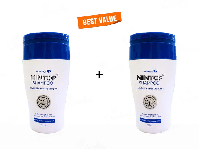 Mintop Shampoo for Hair Fall Control, 100ml