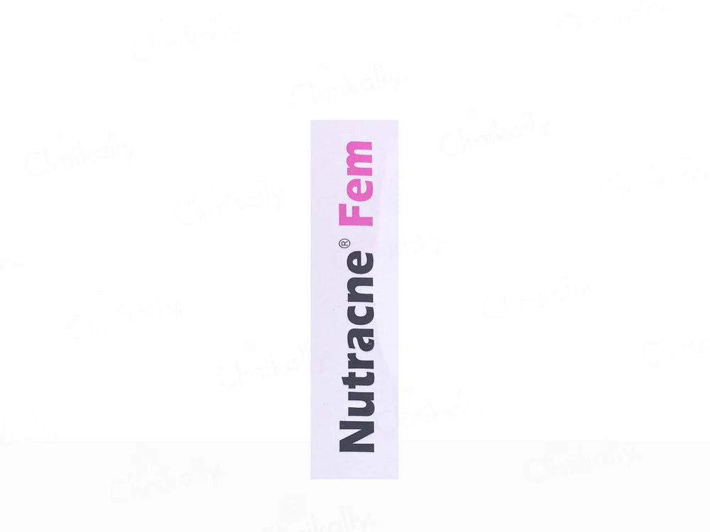 Nutracne Fem Nutritional Clear Skin Supplement For Women
