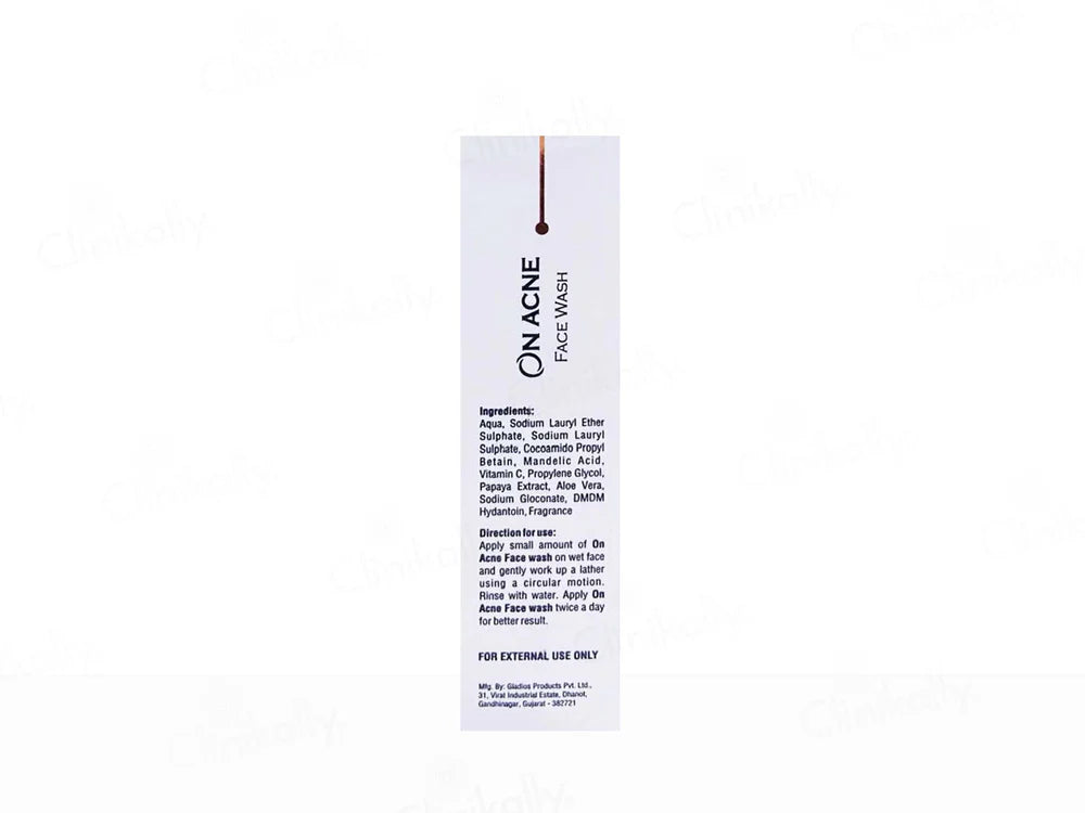 On Acne Face Wash