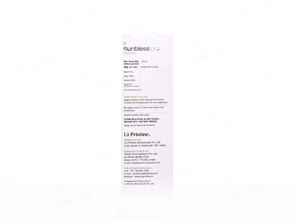 Sunbless Acne Lotion SPF 50+ PA+++