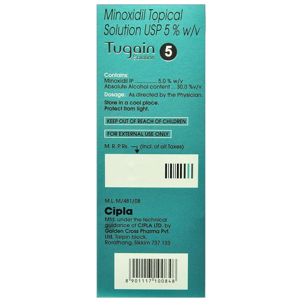 Tugain 5% Solution, 60ml