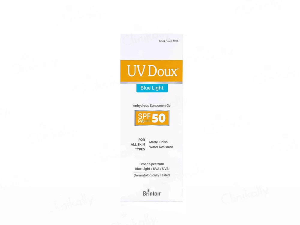 UV Doux Blue Light Anhydrous Sunscreen Gel SPF 50 PA+++