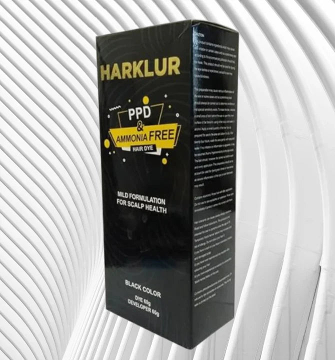 Harklur Black PPD & Ammonia Free Hair Dye