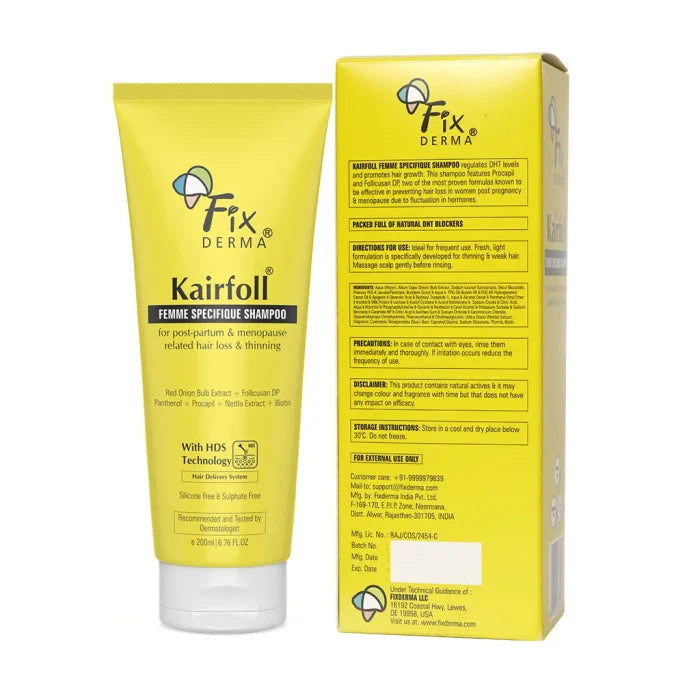 Fixderma Kairfoll Femme Specifique Shampoo, 200ml