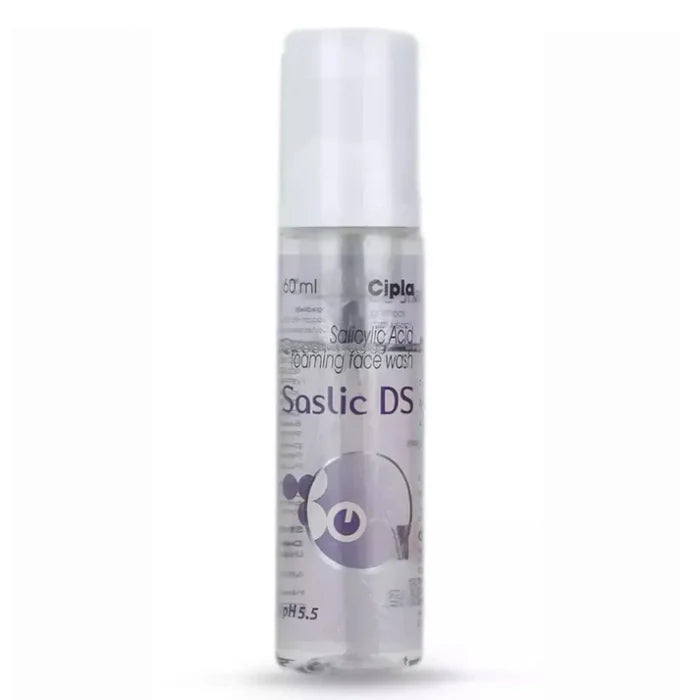 Saslic DS Foaming Face Wash, 60ml